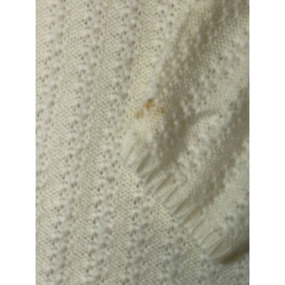 American Weekend womens Medium Vintage sweater office white - Picture 6 of 16